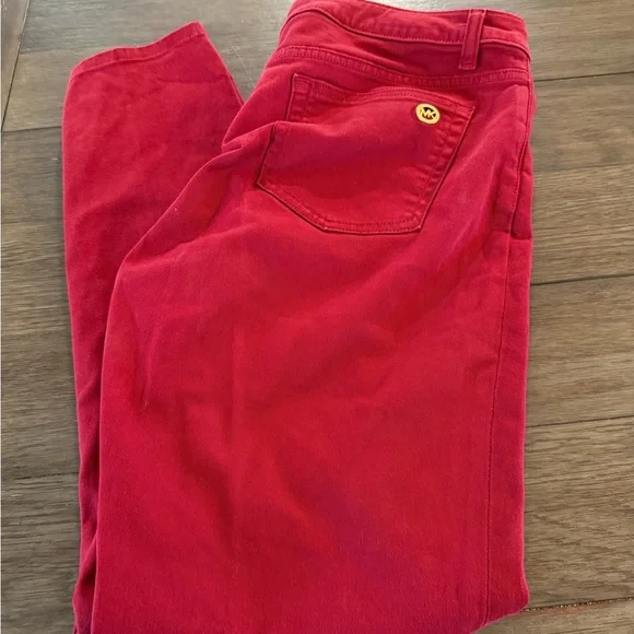Red Michael Kors size 16 jeans - Picture 4 of 4